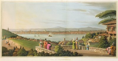 View of Constantinople, Plate 1 from 